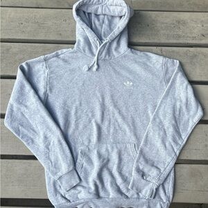 Adidas Men's Light Gray Hoodie